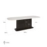 Dining Table Mayfield Brown 230 by Richmond Interiors Dining Table Mayfield Brown 230 by Richmond Interiors