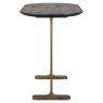 Revelin Bar Table 140 x 75cm (Black/Gold) by Richmond Interiors Revelin Bar Table 140 x 75cm (Black/Gold) by Richmond Interiors