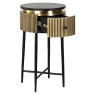 End Table Ironville Gold by Richmond Interiors