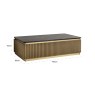 Ironville Coffee Table - Gold - by Richmond Interiors Ironville Coffee Table - Gold - by Richmond Interiors