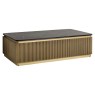 Ironville Coffee Table - Gold - by Richmond Interiors