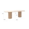 Dining Table La Cantera Beige 240 by Richmond Interiors Dining Table La Cantera Beige 240 by Richmond Interiors