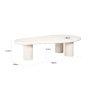 Bloomstone 160 x 80cm Coffee Table - White by Richmond Interiors Bloomstone 160 x 80cm Coffee Table - White by Richmond Interiors
