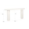Console Bloomstone White 170 by Richmond Interiors Console Bloomstone White 170 by Richmond Interiors