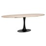 Dining Table Hampton Black Oval 230 by Richmond Interiors