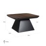 Bonvoy Coffee Table - Brown - by Richmond Interiors Bonvoy Coffee Table - Brown - by Richmond Interiors