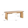 Dining Table Fairmont Natural 235 by Richmond Interiors Dining Table Fairmont Natural 235 by Richmond Interiors