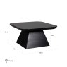 Bonvoy Coffee Table - Black - by Richmond Interiors Bonvoy Coffee Table - Black - by Richmond Interiors