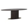 Dining Table Luxor Brown Oval 300 by Richmond Interiors