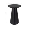 End Table Jazz Black by Richmond Interiors End Table Jazz Black by Richmond Interiors