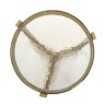 End Table Aubrey Gold by Richmond Interiors End Table Aubrey Gold by Richmond Interiors