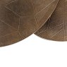 Coffee Table Tulum Brushed Gold (Set of 2) by Richmond Interiors Coffee Table Tulum Brushed Gold (Set of 2) by Richmond Interiors