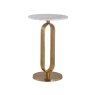 End Table Celine Brushed Gold by Richmond Interiors