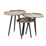 Coffee Table Volenta Champagne Gold (Set of 3) by Richmond Interiors