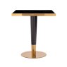 Can Roca 70 x 70cm Bistro Table (Black/Gold) by Richmond Interiors Can Roca 70 x 70cm Bistro Table (Black/Gold) by Richmond Interiors