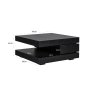 Coffee Table Oakura Black 90x90 by Richmond Interiors Coffee Table Oakura Black 90x90 by Richmond Interiors