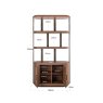 Display Cabinet Windsor Walnut by Richmond Interiors Display Cabinet Windsor Walnut by Richmond Interiors