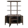Display Cabinet Langford Brown by Richmond Interiors Display Cabinet Langford Brown by Richmond Interiors