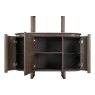 Display Cabinet Langford Brown by Richmond Interiors Display Cabinet Langford Brown by Richmond Interiors