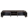 TV Cabinet Almundi Chocolate Brown by Richmond Interiors