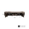TV Cabinet Langford Brown by Richmond Interiors TV Cabinet Langford Brown by Richmond Interiors