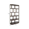 Display Cabinet Ellington Brown by Richmond Interiors Display Cabinet Ellington Brown by Richmond Interiors