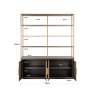 Display Cabinet Carter Brown Large 4 Door by Richmond Interiors Display Cabinet Carter Brown Large 4 Door by Richmond Interiors