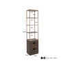 Display Cabinet Carter Brown Small 2 Drawer by Richmond Interiors Display Cabinet Carter Brown Small 2 Drawer by Richmond Interiors