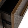 Display Cabinet Carter Brown Small 2 Drawer by Richmond Interiors Display Cabinet Carter Brown Small 2 Drawer by Richmond Interiors