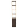 Display Cabinet Carter Brown Small 2 Drawer by Richmond Interiors Display Cabinet Carter Brown Small 2 Drawer by Richmond Interiors