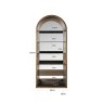 Display Cabinet Bowic Brushed Gold by Richmond Interiors Display Cabinet Bowic Brushed Gold by Richmond Interiors
