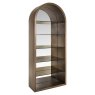 Display Cabinet Bowic Brushed Gold by Richmond Interiors Display Cabinet Bowic Brushed Gold by Richmond Interiors