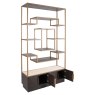 Display Cabinet Claremont Brown by Richmond Interiors Display Cabinet Claremont Brown by Richmond Interiors