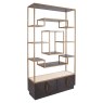 Display Cabinet Claremont Brown by Richmond Interiors Display Cabinet Claremont Brown by Richmond Interiors