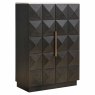 Storage Cabinet Claremont Brown by Richmond Interiors Storage Cabinet Claremont Brown by Richmond Interiors