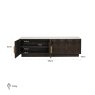 TV Cabinet Claremont Brown by Richmond Interiors TV Cabinet Claremont Brown by Richmond Interiors