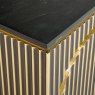 Sideboard Les Arcs Brushed Gold by Richmond Interiors Sideboard Les Arcs Brushed Gold by Richmond Interiors