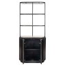 Storage Cabinet Hampton Dark Brown by Richmond Interiors