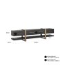 TV Cabinet Cambon Dark Coffee by Richmond Interiors TV Cabinet Cambon Dark Coffee by Richmond Interiors