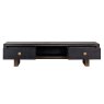 TV Cabinet Hunter Black Rustic by Richmond Interiors
