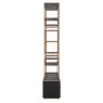 Display Cabinet Hunter Black Rustic by Richmond Interiors Display Cabinet Hunter Black Rustic by Richmond Interiors
