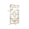 Display Cabinet Magnus Gold by Richmond Interiors Display Cabinet Magnus Gold by Richmond Interiors