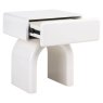 Nightstand Bennet Coconut Milk 1-Drawer by Richmond Interiors Nightstand Bennet Coconut Milk 1-Drawer by Richmond Interiors