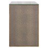Nightstand Bloomville Brass Shagreen including Glass Top by Richmond Interiors Nightstand Bloomville Brass Shagreen including Glass Top by Richmond Interiors