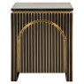 Nightstand Les Arcs Brushed Gold by Richmond Interiors