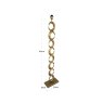 Floor Lamp Amina Brass Antique by Richmond Interiors Floor Lamp Amina Brass Antique by Richmond Interiors
