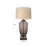Table Lamp Monsoe Smoke by Richmond Interiors Table Lamp Monsoe Smoke by Richmond Interiors