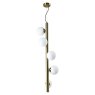 Chandelier Elorie Brass Antique by Richmond Interiors Chandelier Elorie Brass Antique by Richmond Interiors