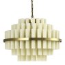 Chandelier Zerine White by Richmond Interiors Chandelier Zerine White by Richmond Interiors