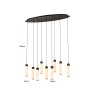 Chandelier Chavine Bronze by Richmond Interiors Chandelier Chavine Bronze by Richmond Interiors